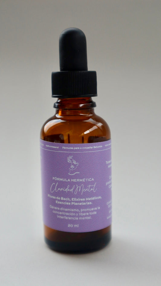Esencia Claridad Mental con fórmula hermética