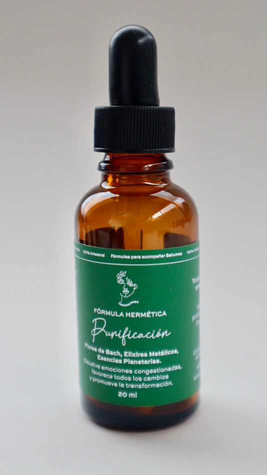 Esencia Purificación con fórmula hermética