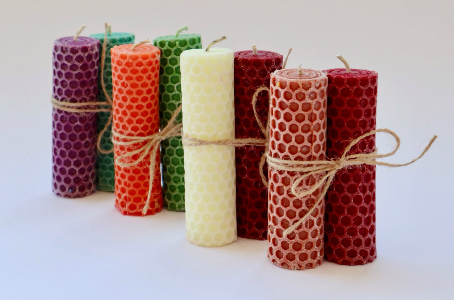 Velas de panal de cera