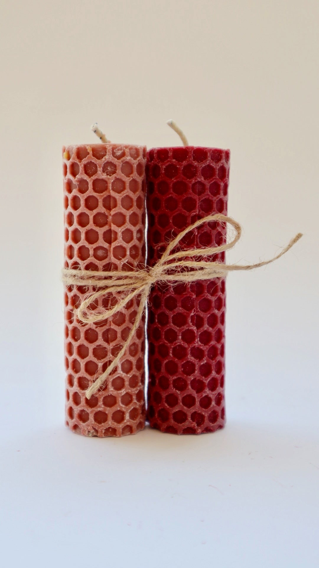 Velas de panal de cera