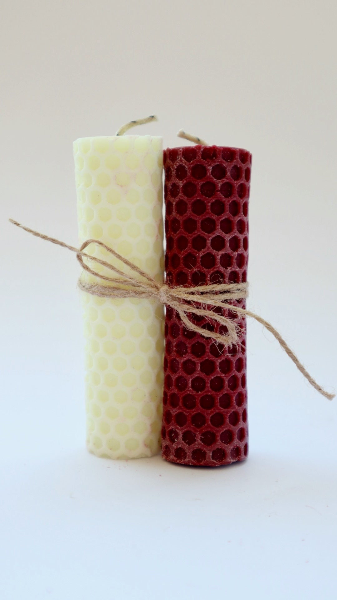 Velas de panal de cera