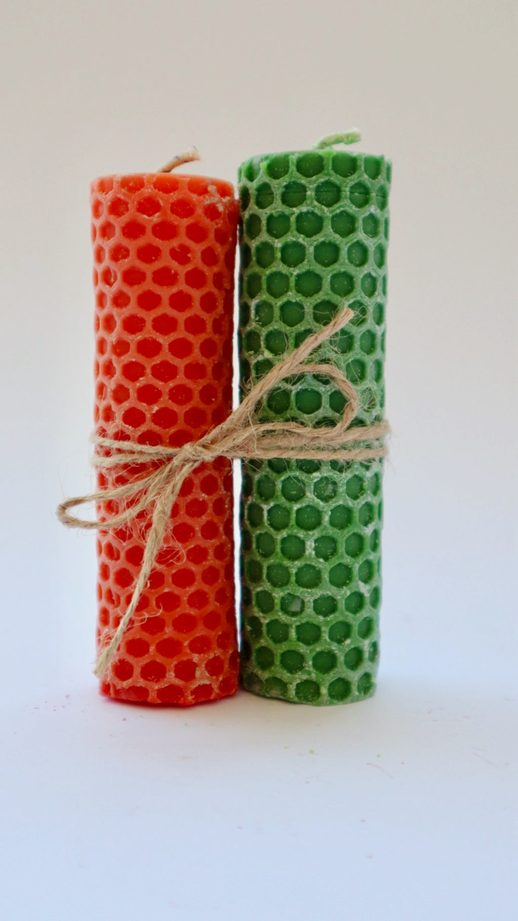 Velas de panal de cera