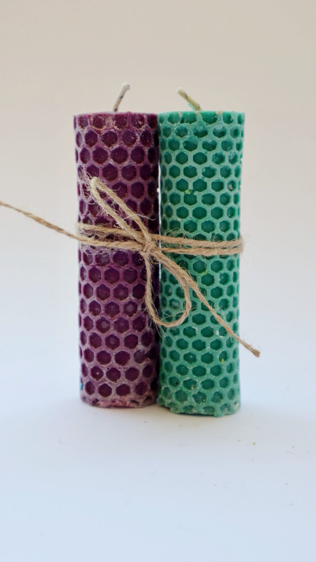 Velas de panal de cera